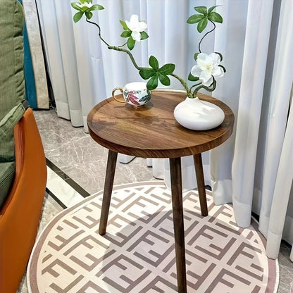 Elegant Wooden Coffee and Side Table - Image 4