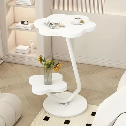 Floral Design Side Table with Storage Space - Image 5