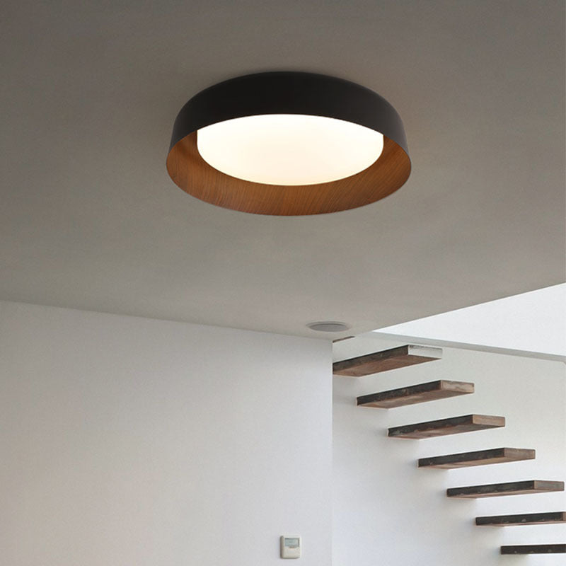 Natural Style Round Ceiling Light Fixture - Image 1