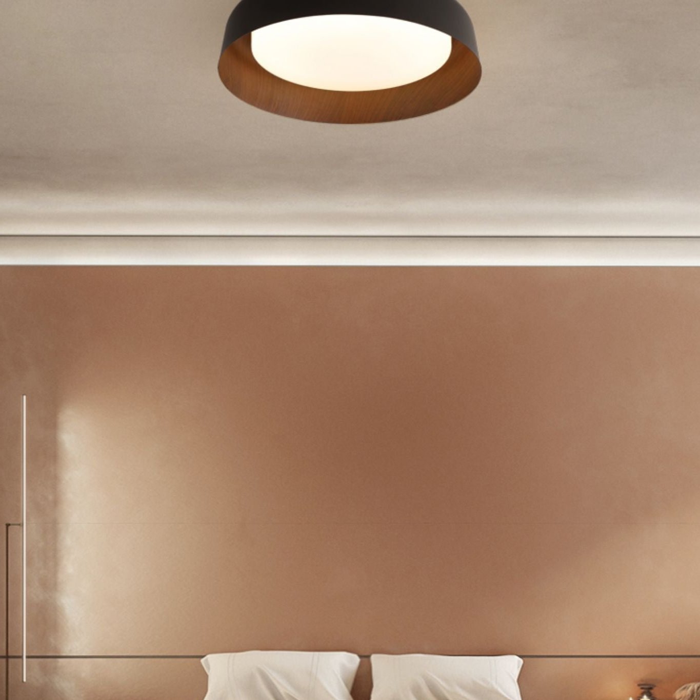 Natural Style Round Ceiling Light Fixture - Image 6