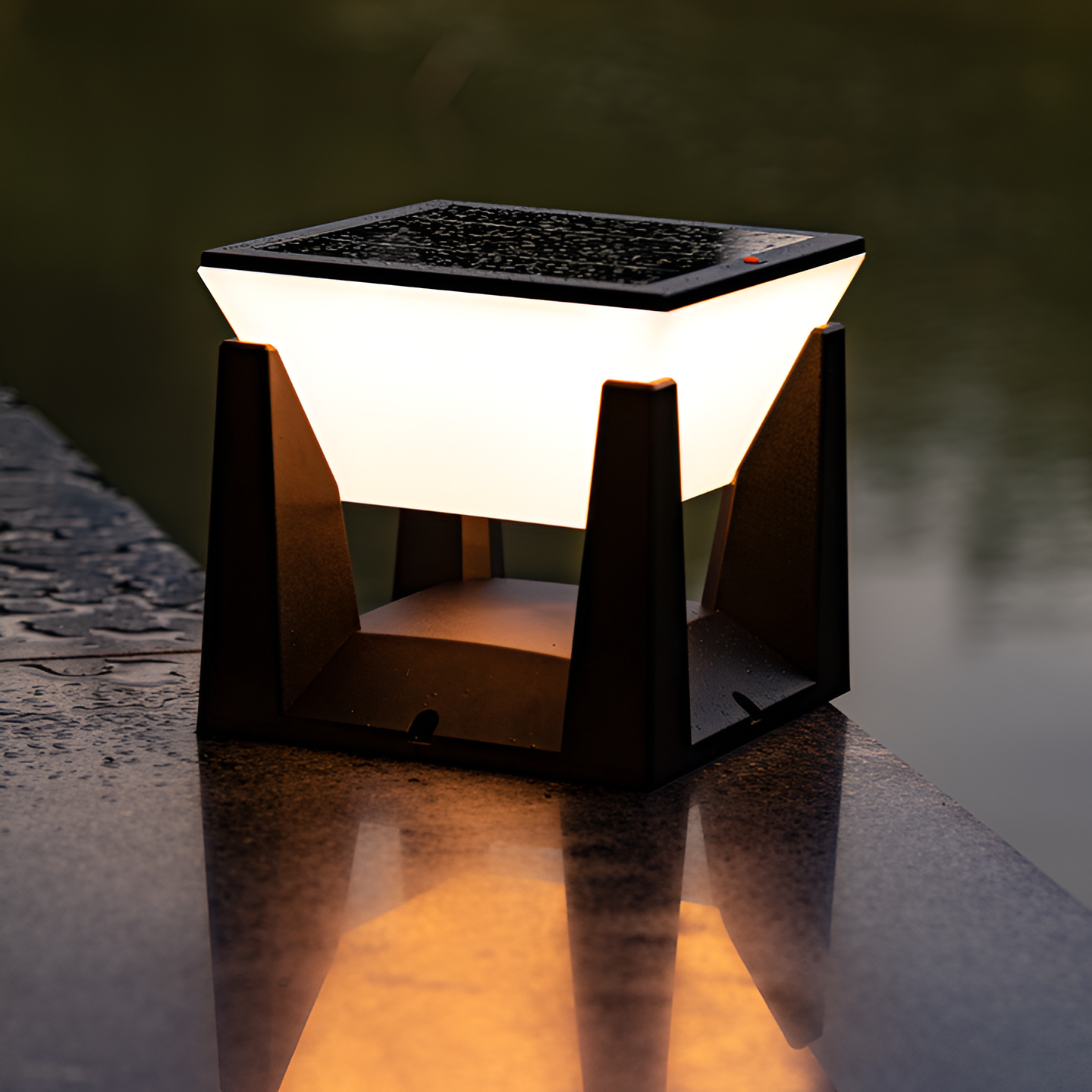Sleek Solar Garden Square Light for Pathways - Image 6