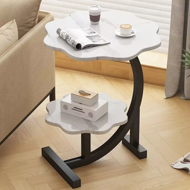 Stylish Compact Multi-Level Side Table - Image 4