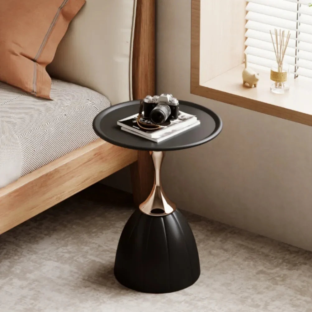 Stylish Scandinavian Side Table with Storage - Image 3