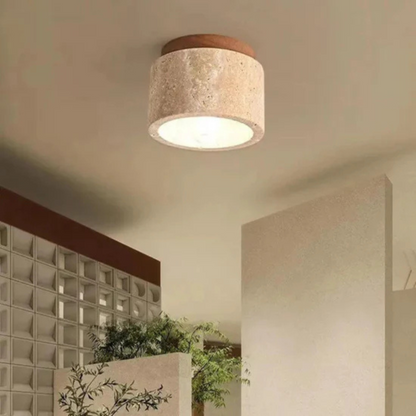 Zen-Inspired Ceiling Light Fixture - Image 3