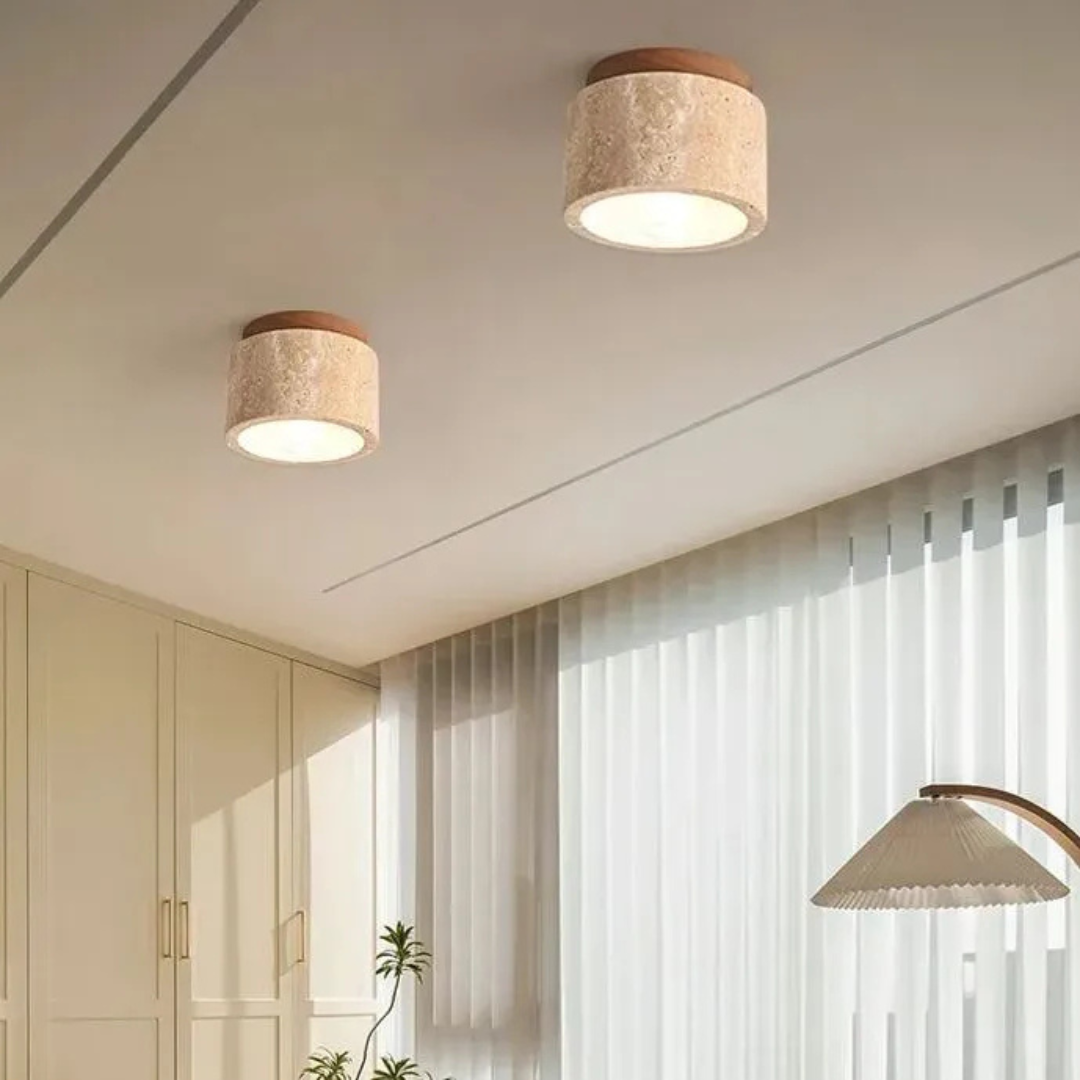 Zen-Inspired Ceiling Light Fixture - Image 4