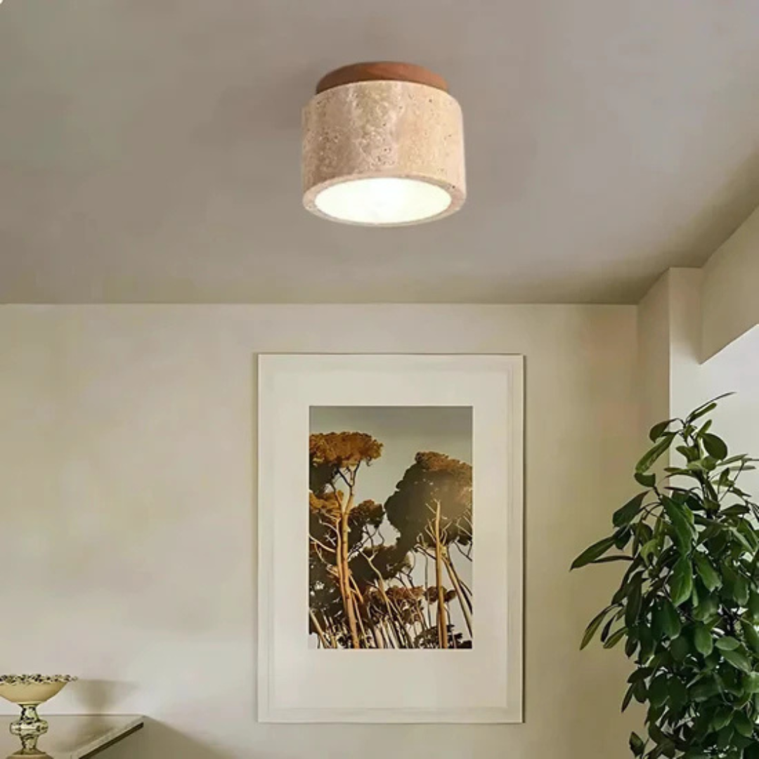 Zen-Inspired Ceiling Light Fixture - Image 5